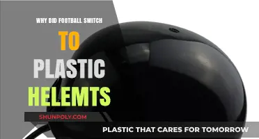 Plastic Helmets: Football's Evolution for Player Safety