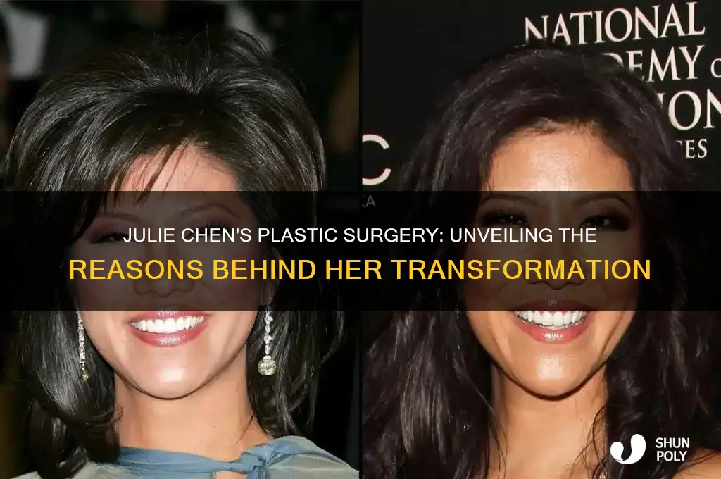 why did julie chen have plastic surgery