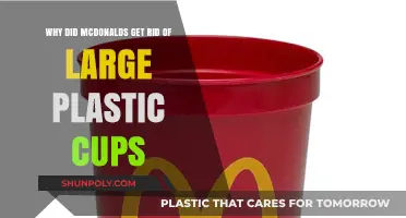 McDonald's Ditches Large Plastic Cups: Reasons Behind the Eco-Friendly Shift
