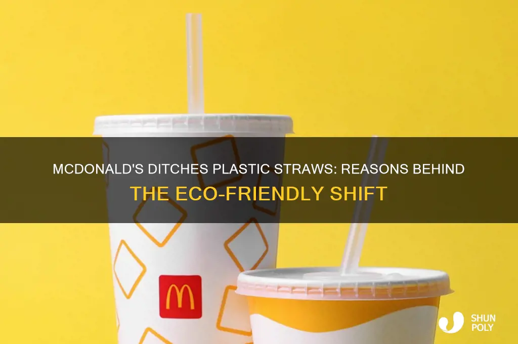 why did mcdonald