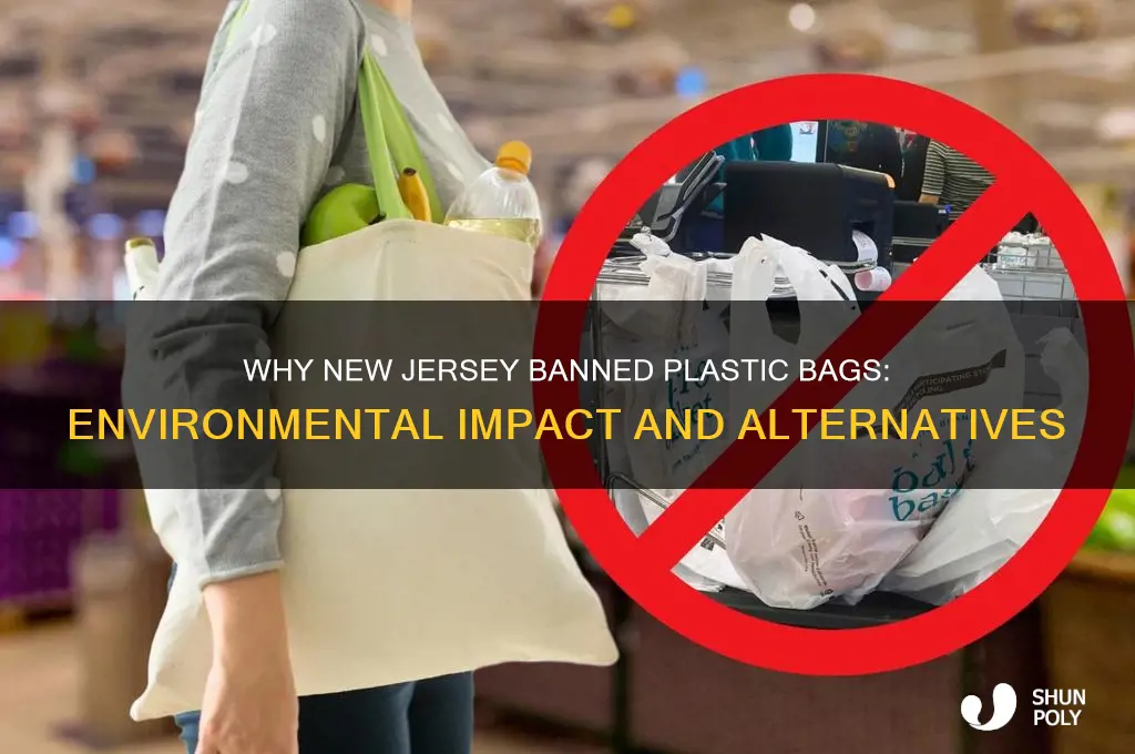 why did new jersey ban plastic bags