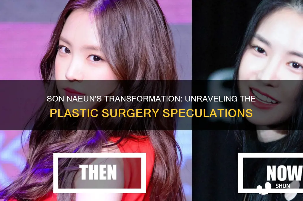 why did son naeun get plastic