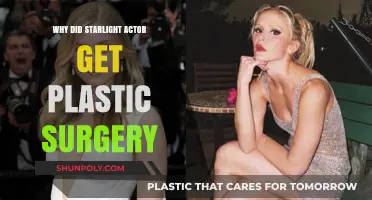 Starlight Actor's Plastic Surgery: Unveiling the Reasons Behind the Transformation