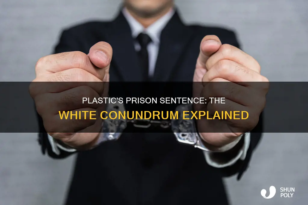 why did white plastic go to jail
