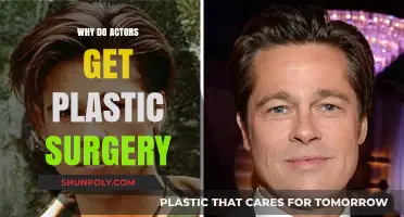 Why Do Actors Undergo Plastic Surgery? Unveiling the Pressure and Reasons