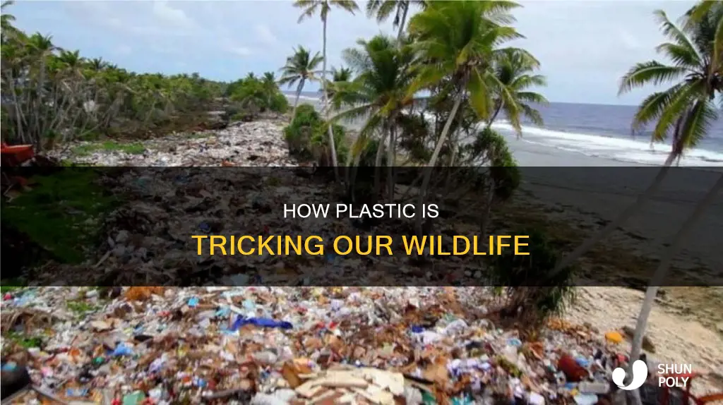 why do animals mistake plastic for food