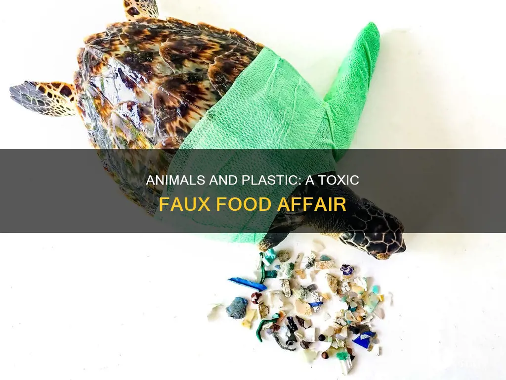 why do animals think plastic is fkkd