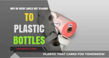 Why Avery Labels Won't Stick to Plastic Bottles: Common Causes & Fixes