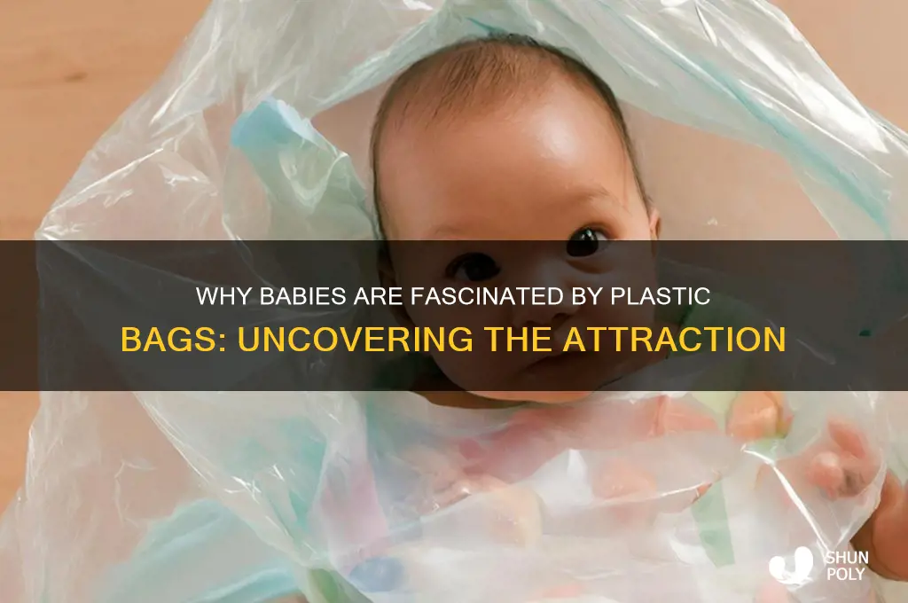 why do babies like plastic bags