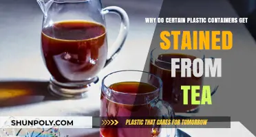 How Tea Leaves Stains on Plastic Containers Form