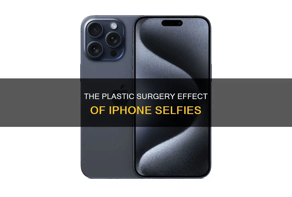why do iphone selfies look plastic