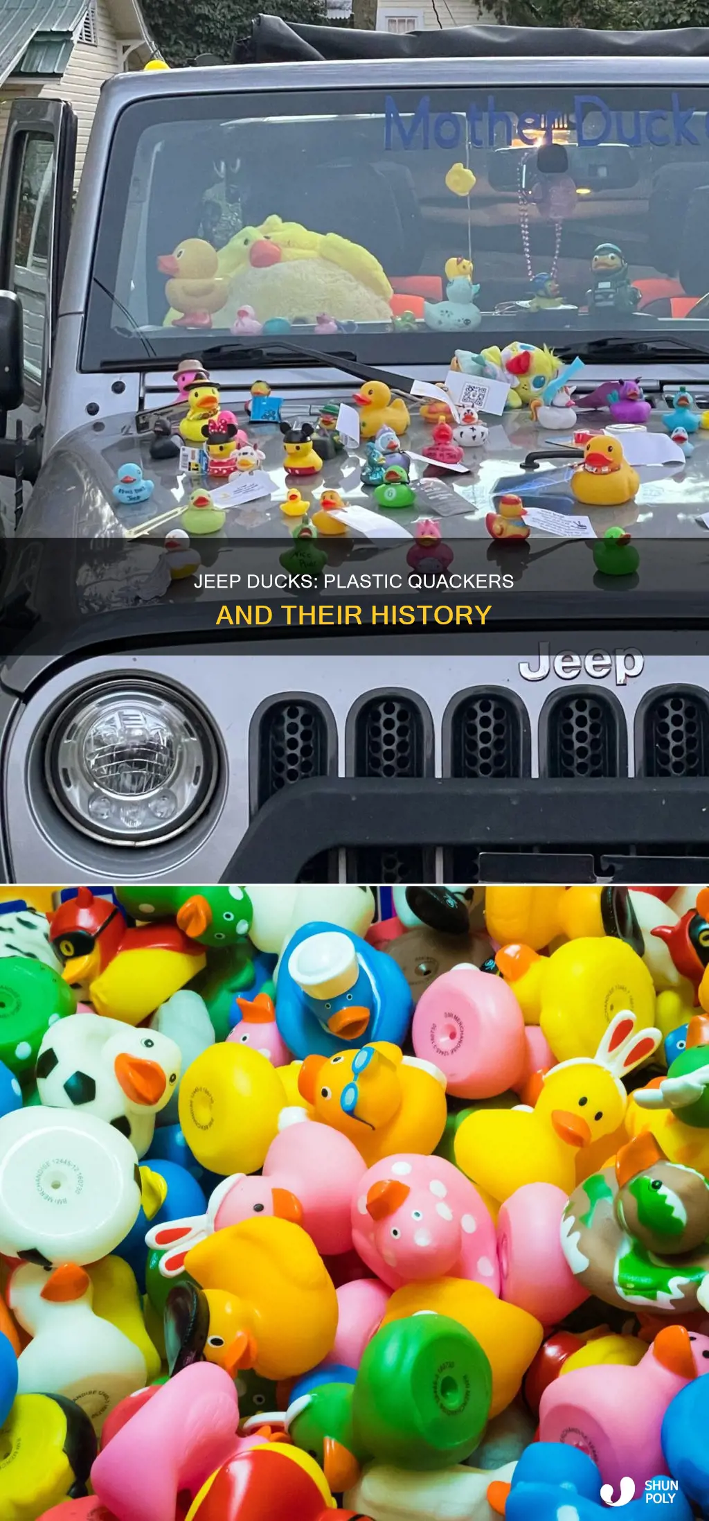 why do jeeps have plastic ducks