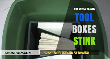 How Old Plastic Tool Boxes Develop a Stench