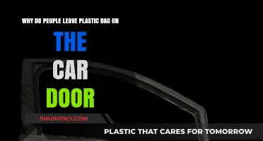 Why Drivers Leave Plastic Bags on Car Doors: Unveiling the Trend