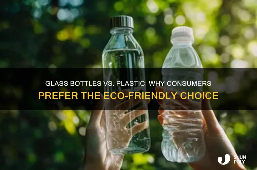 why do people like glass bottles over plastic