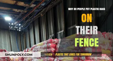 Why Plastic Bags on Fences? Uncovering the Surprising Reasons Behind the Trend