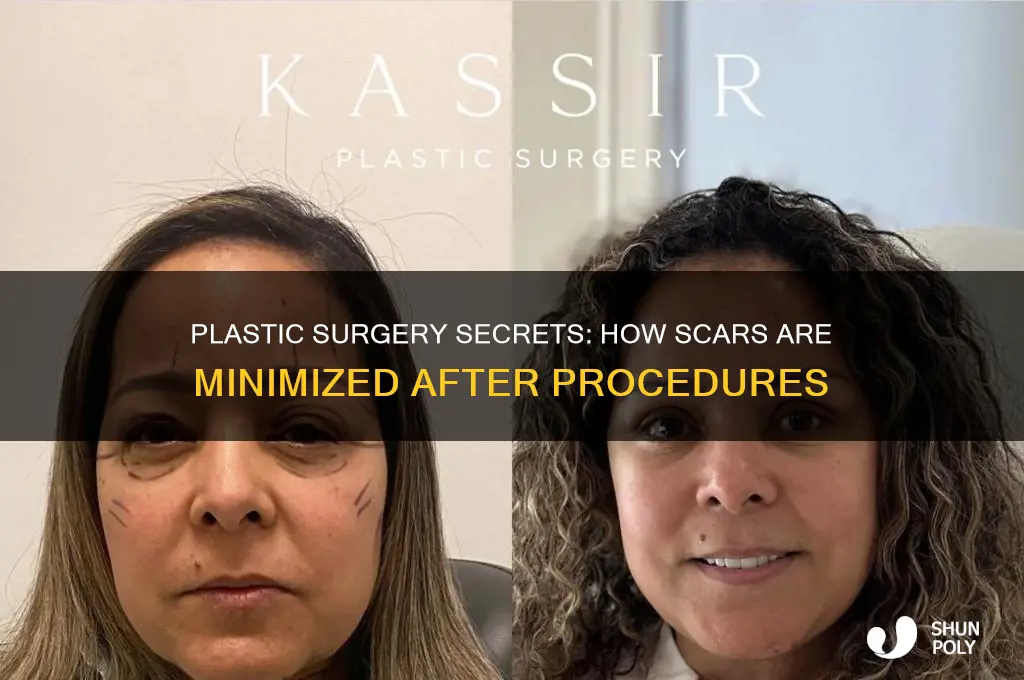 why do people with plastic surgery not have scars