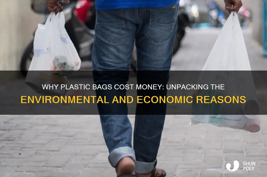 why do plastic bags cost money
