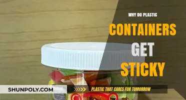 Sticky Plastic Containers: Why Do They Get Tacky?