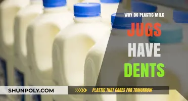 How Plastic Milk Jugs' Dents Affect Their Function