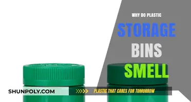 Plastic Storage Bins: Why the Lingering Odor?