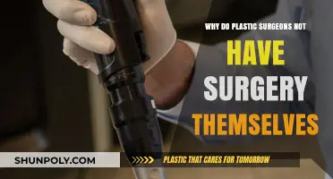 Why Plastic Surgeons Often Avoid Going Under the Knife Themselves