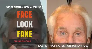 Why Plastic Surgery Often Results in an Unnatural Facial Appearance