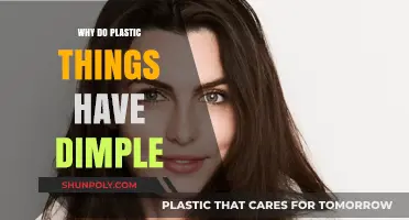 Dimples in Plastic: Why Are They There?