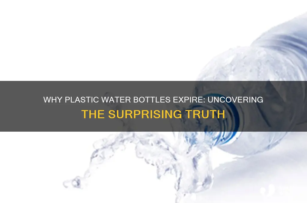 why do plastic water bottles have expiration dates