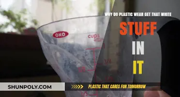 Why Plastic Wear Develops White Residue: Causes and Solutions