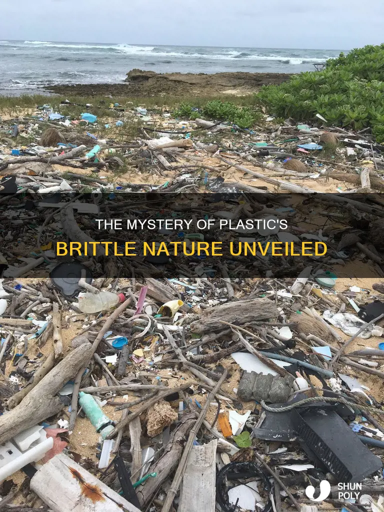 why do plastics become brittle over time