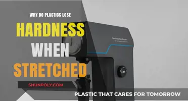 Stretching Plastics: Why Does Hardness Decrease?