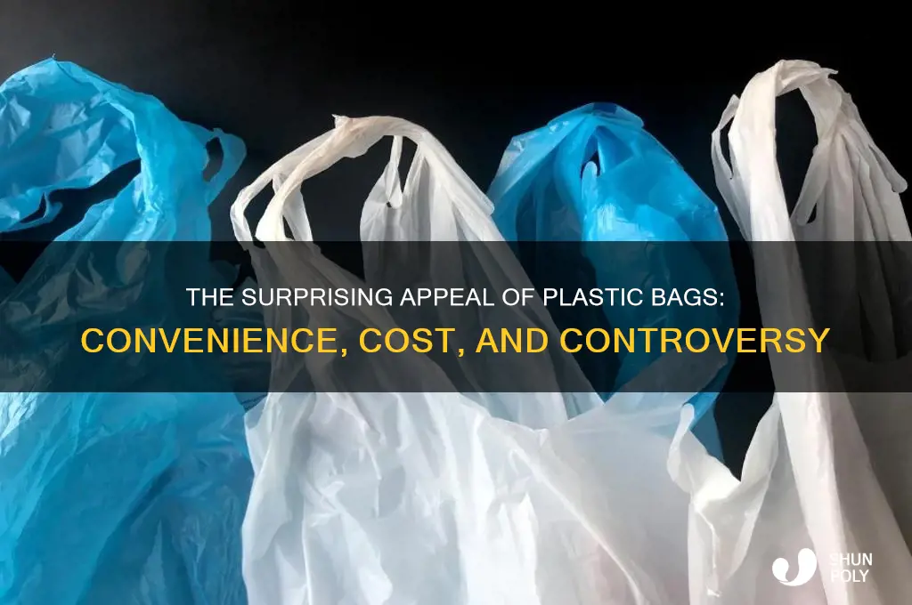 why do poeple like plastic bags