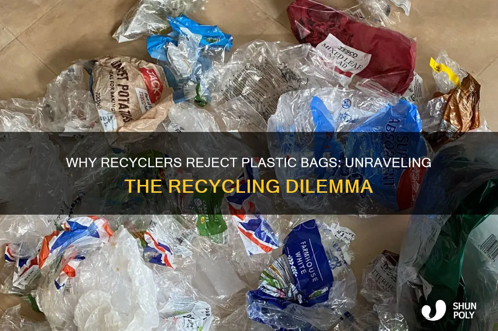why do recylers not want plastic bags