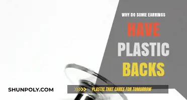The Mystery Behind Plastic Earring Backs: Why Are They There?