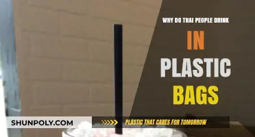 Why Thai People Drink in Plastic Bags: A Cultural Insight