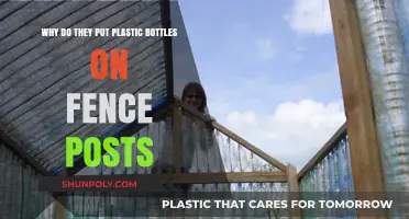 Why Plastic Bottles on Fence Posts? Uncovering the Creative Reason