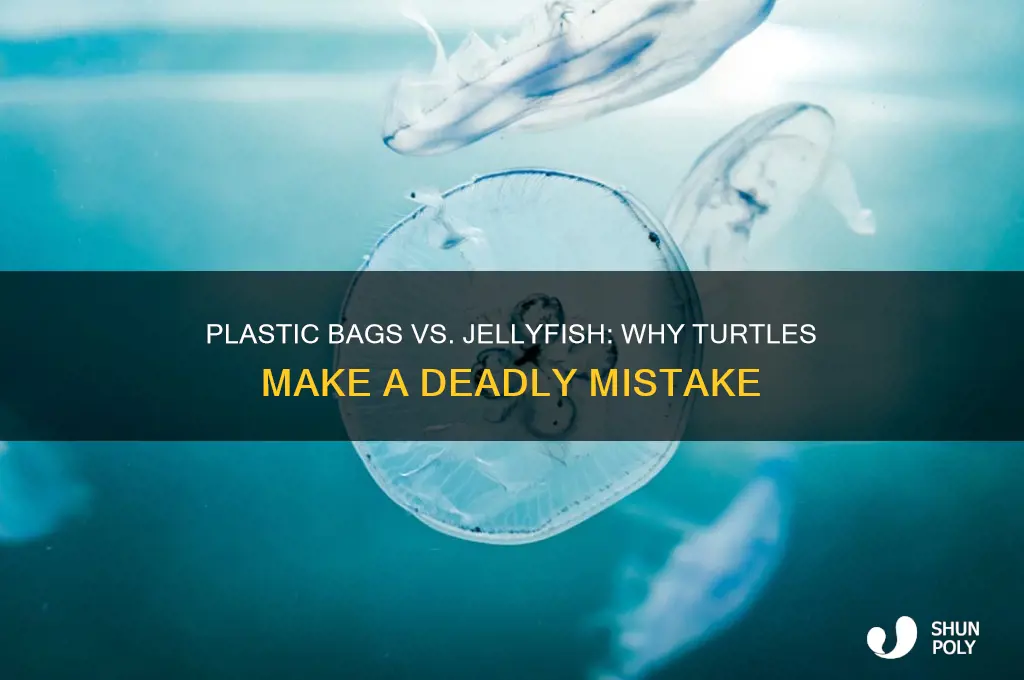 why do turtles mistake plastic bags for jellyfish