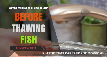 Avoid Plastic Contamination: Why Remove Plastic Before Thawing Fish