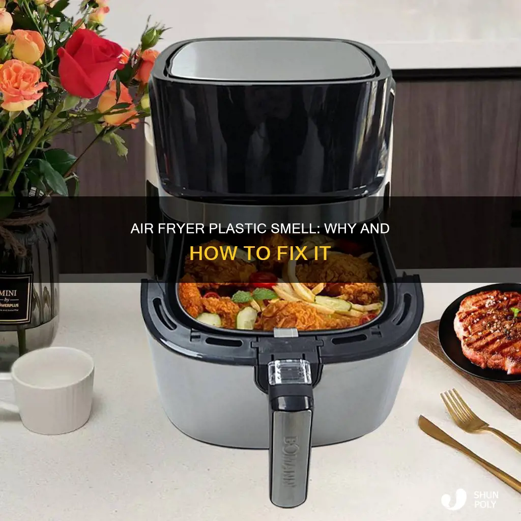 why does air fryer smell like plastic