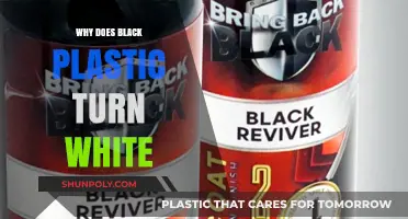 Black Plastic Turns White: The Science Behind It
