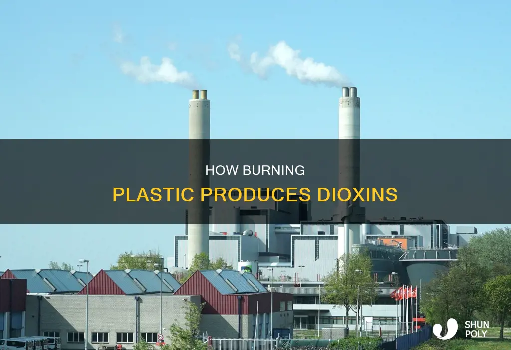 why does burning plastic create dioxins