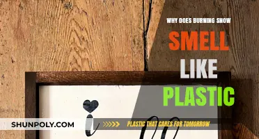 Melting Snow's Plastic Smell Mystery