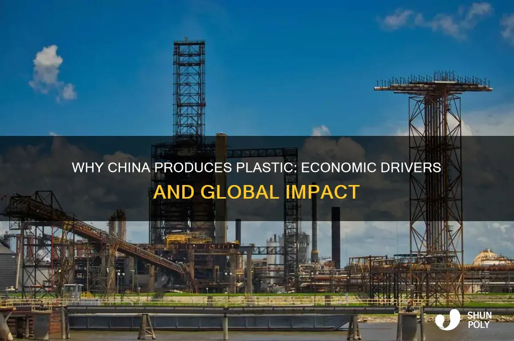 why does china make plastic