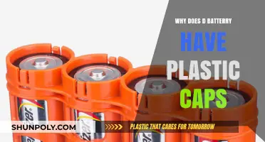 Plastic Caps: Why D Batteries Need Them