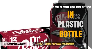 Why Dr Pepper in Plastic Bottles Tastes Different: Sugar Secrets
