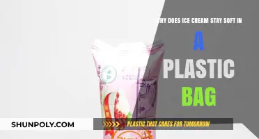 Why Ice Cream Stays Soft in Plastic Bags: Science Explained