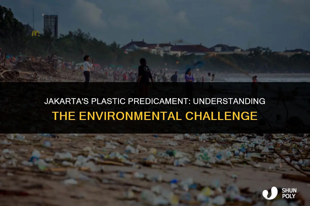why does jakarta indonesia take plastic