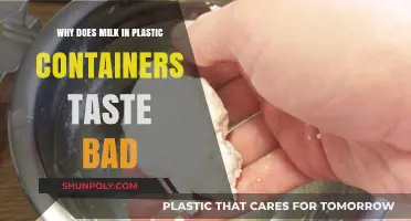Plastic Containers: Why Does Milk Taste Bad?