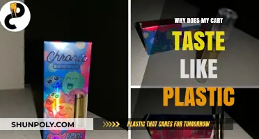 Cart Tastes Like Plastic? Here's Why